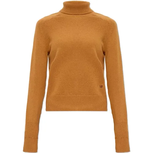 Pullover mit Logo , Damen, Größe: XS - Victoria Beckham - Modalova