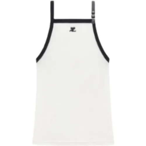 Fashion Tank Top Coqueline Mode , female, Sizes: XS, M, S, L - Courrèges - Modalova