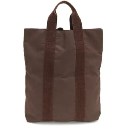 Pre-owned Tote Bags, female, , Size: ONE SIZE Pre-owned Canvas totes - Hermès Vintage - Modalova