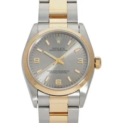 Pre-owned Yellow Gold watches , female, Sizes: ONE SIZE - Rolex Vintage - Modalova