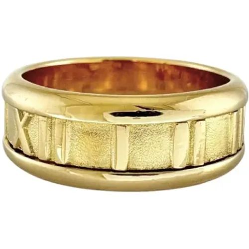 Pre-owned Jewellery, female, , Size: ONE SIZE Pre-owned Gold rings - Tiffany & Co. Pre-owned - Modalova