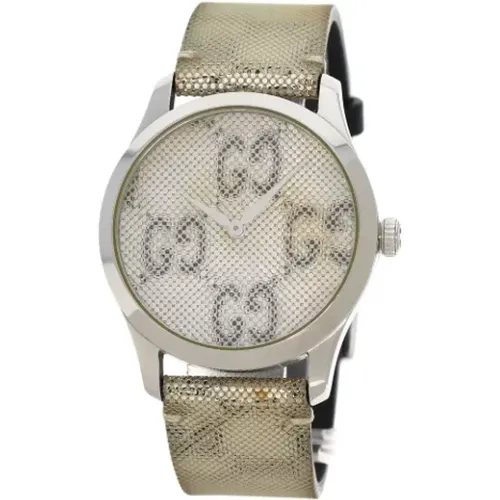 Pre-owned Watches, female, , Size: ONE SIZE Pre-owned Stainless Steel watches - Gucci Vintage - Modalova