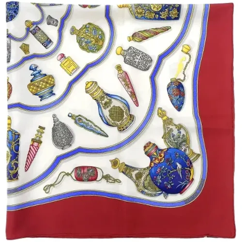 Pre-owned Silk scarves , female, Sizes: ONE SIZE - Hermès Vintage - Modalova