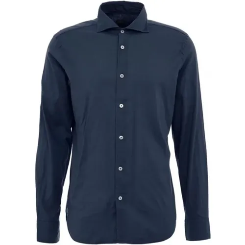 Casual Shirts , male, Sizes: 2XL, 4XL, L - Fedeli - Modalova