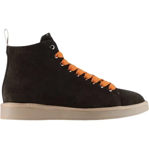 Sneakers, male, , Size: 7 US Marrone Suede Ankle Boots - Panchic - Modalova