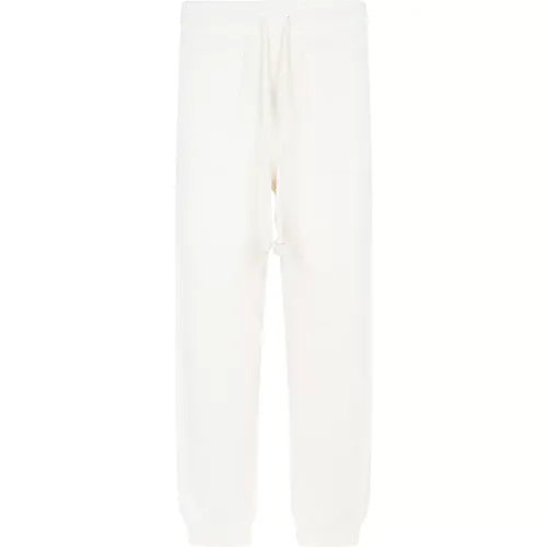 Sweatpants, male, , Size: S Off-White 3D Diag Knit Pants - Off White - Modalova