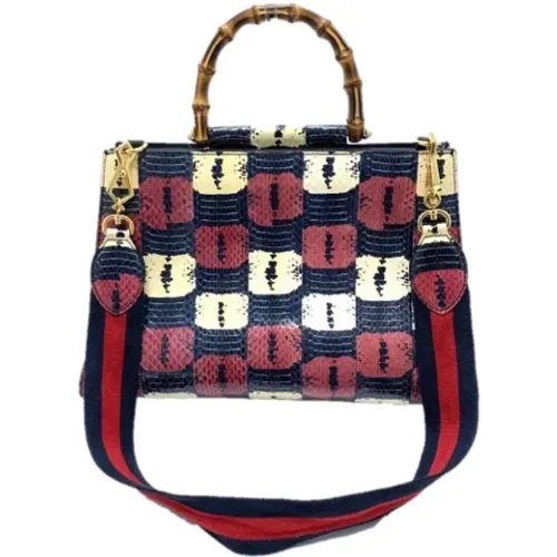 Pre-owned Canvas gucci-bags , female, Sizes: ONE SIZE - Gucci Vintage - Modalova