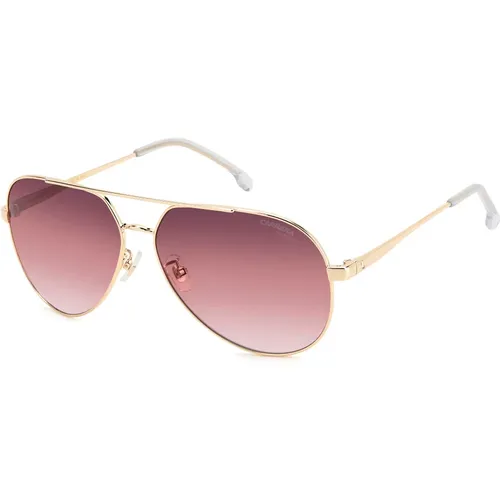 Gold/Burgundy Shaded Sunglasses,Gold Black/Grey Shaded Sunglasses,Sunglasses 3005/S - Carrera - Modalova