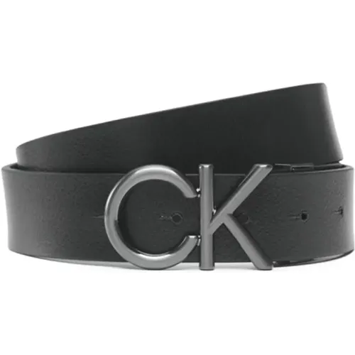 Belts, male, , Size: 105 CM Leather Men's Belt Spring/Summer Collection - Calvin Klein - Modalova