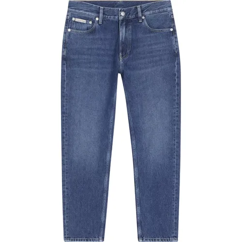 Locker sitzende blaue Denim-Jeans , Herren, Größe: W34 - Calvin Klein - Modalova