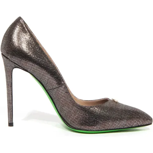 Pumps, female, , Size: 9 US Silver Miraval Shoes - LA MARTINA - Modalova