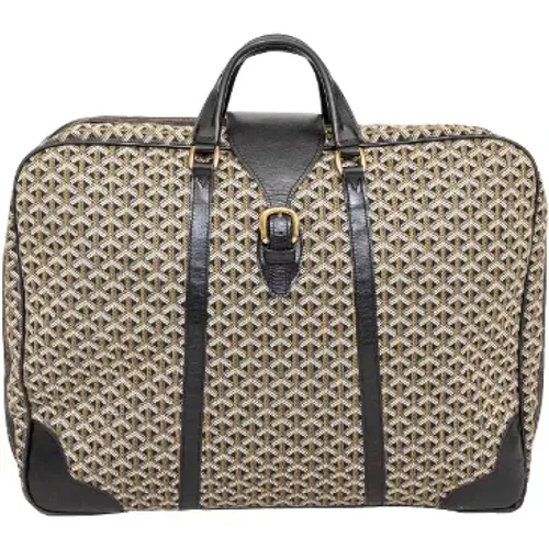 Pre-owned Weekend Bags, female, , Size: ONE SIZE Pre-owned Leather handbags - Goyard Vintage - Modalova