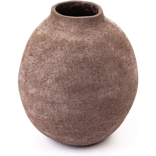 Handcrafted Clay Vase , unisex, Sizes: ONE SIZE - Eleventy - Modalova