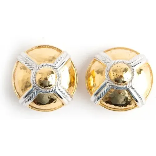 Pre-owned Jewellery, female, , Size: ONE SIZE Pre-owned Metal earrings - Givenchy Pre-owned - Modalova