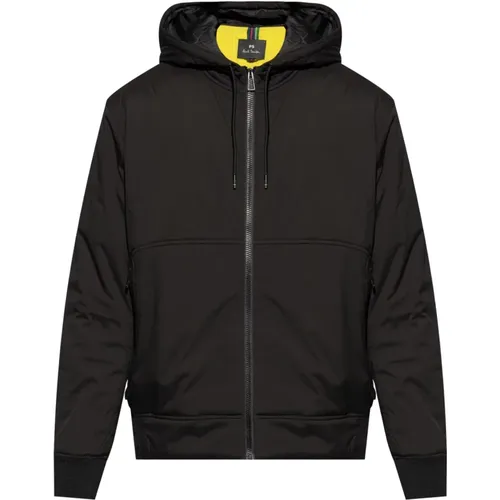 Zip-throughs, male, , Size: XL Hooded jacket - PS By Paul Smith - Modalova