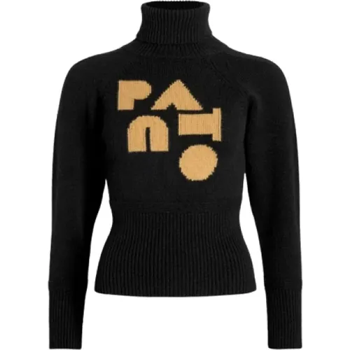 Art Deco Woll-Kaschmir Rollkragenpullover , Damen, Größe: M - Patou - Modalova