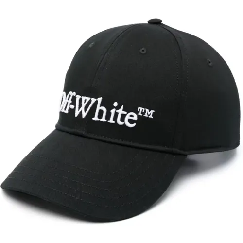 Cotton Logo Embroidered Hat , male, Sizes: L, M - Off White - Modalova