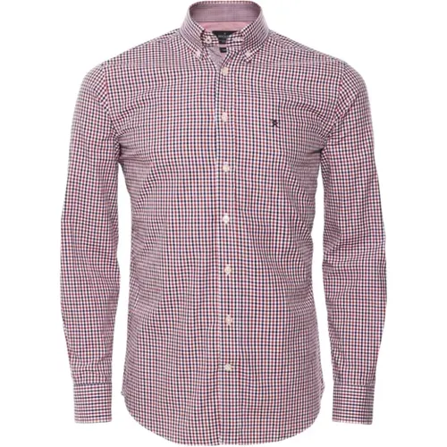 Gingham Shirt , male, Sizes: XL - Hackett - Modalova