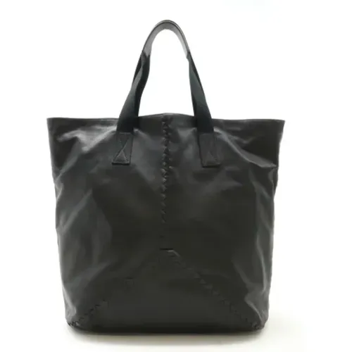 Pre-owned Leather totes , female, Sizes: ONE SIZE - Bottega Veneta Vintage - Modalova