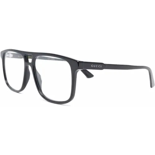 Glasses, male, , Size: 55 MM Classic Optical Frame - Gucci - Modalova