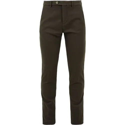 Chinos, male, , Size: 3XL Grey GTA Trousers - Gaudi - Modalova