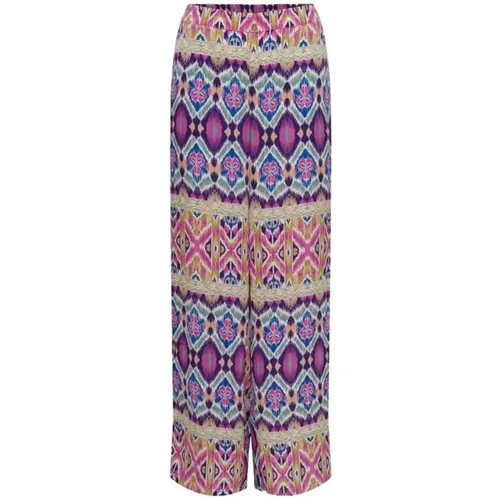 Wide Trousers, female, , Size: M Spring/Summer Palazzo Pants Collection - Only - Modalova