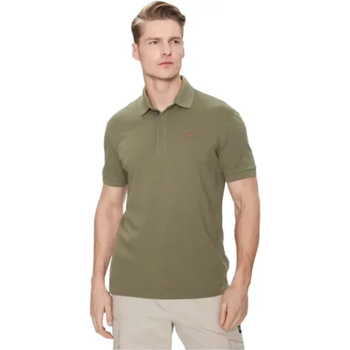 Polo-Shirt mit Kurzen Ärmeln, Modell Eolanos 3,Polo Kurzarm - Napapijri - Modalova