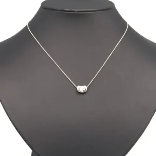 Pre-owned Jewellery, female, , Size: ONE SIZE Pre-owned Silver necklaces - Tiffany & Co. Pre-owned - Modalova