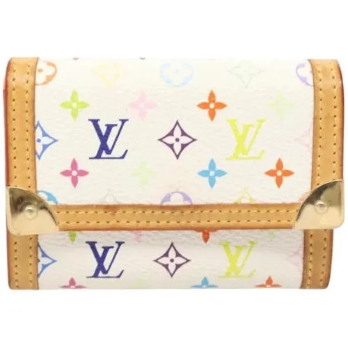 Pre-owned Wallets, female, , Size: ONE SIZE Pre-owned Canvas wallets - Louis Vuitton Vintage - Modalova