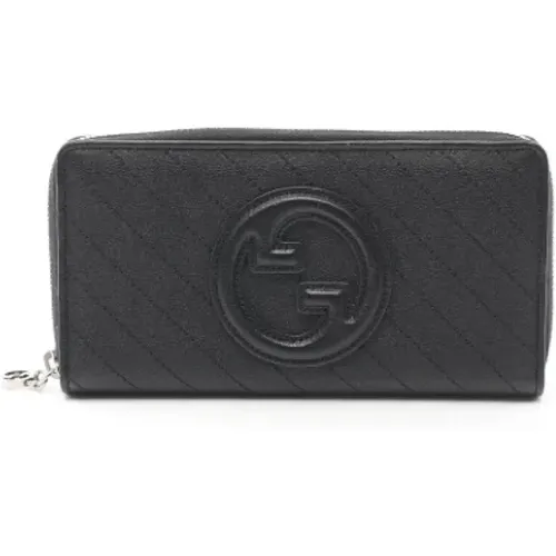 Pre-owned Wallets, female, , Size: ONE SIZE Pre-owned Leather wallets - Gucci Vintage - Modalova