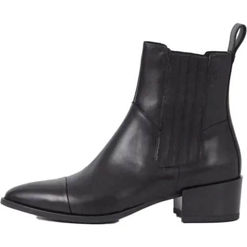 Western Stil Lederstiefel , Damen, Größe: 37 EU - Vagabond Shoemakers - Modalova