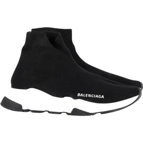 Pre-owned Polyester sneakers , female, Sizes: 4 UK - Balenciaga Vintage - Modalova