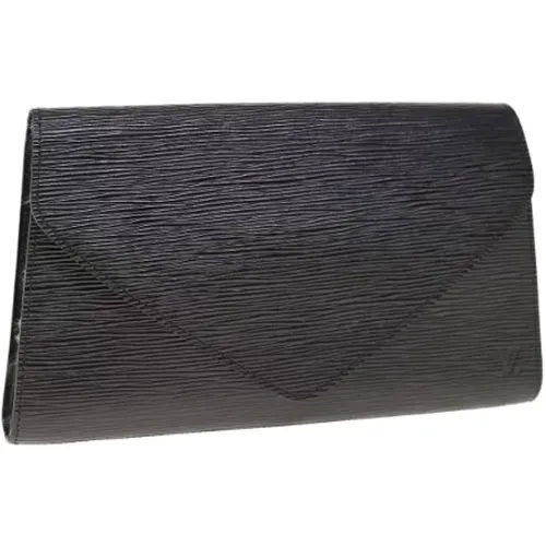 Pre-owned Leather clutches , female, Sizes: ONE SIZE - Louis Vuitton Vintage - Modalova