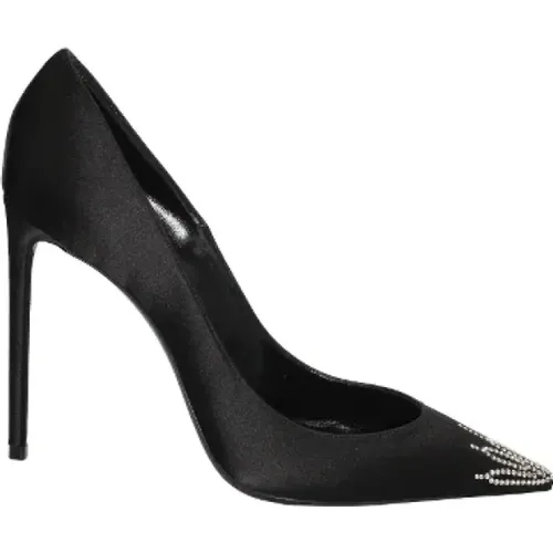 Pre-owned Satin heels , female, Sizes: 8 UK - Yves Saint Laurent Vintage - Modalova