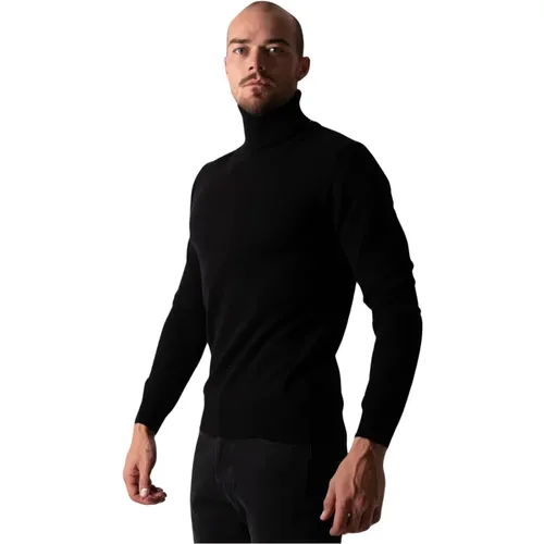 Turtlenecks, male, , Size: L Cashmere Turtleneck - Daniele Fiesoli - Modalova