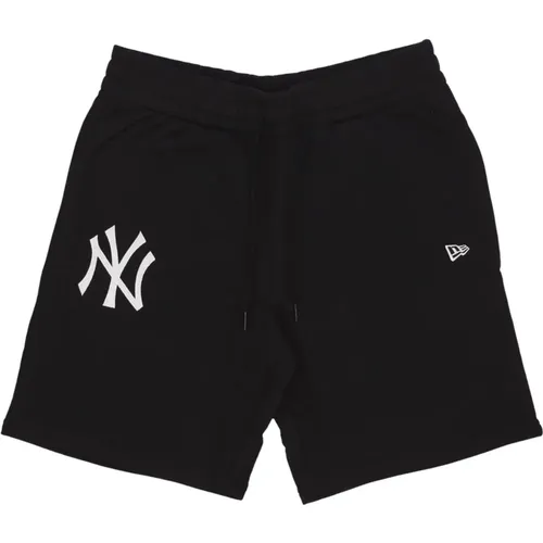 Casual Shorts, male, , Size: M MLB League Essentials Shorts /White - new era - Modalova