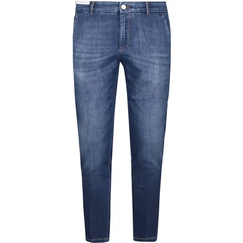 Straight Jeans , male, Sizes: W33, W32, W31 - PT Torino - Modalova