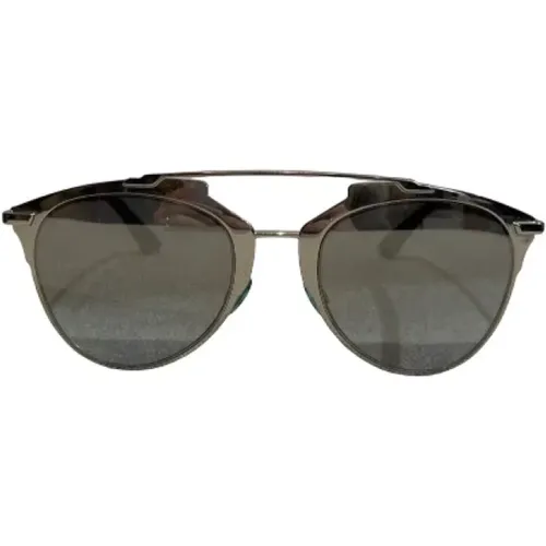 Pre-owned Accessories, female, , Size: ONE SIZE Pre-owned Metal sunglasses - Dior Vintage - Modalova