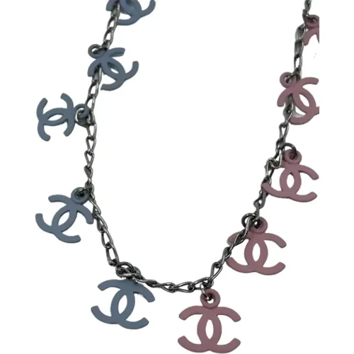 Multicolored Metal Necklace , unisex, Sizes: ONE SIZE - Chanel Vintage - Modalova