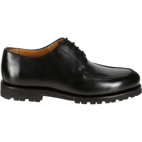 French Calf Derby Shoe , male, Sizes: 9 1/2 UK - Berwick - Modalova