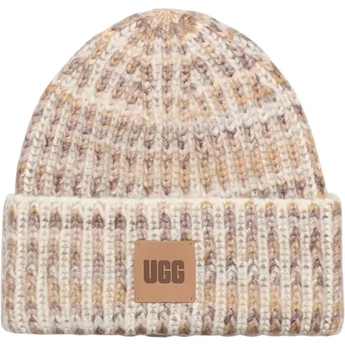 Chunky Space Dye Beanie Hat , female, Sizes: ONE SIZE - Ugg - Modalova