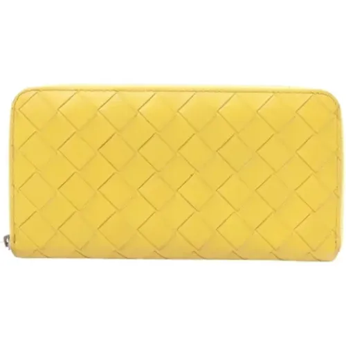 Pre-owned Wallets, female, , Size: ONE SIZE Pre-owned Leather wallets - Bottega Veneta Vintage - Modalova