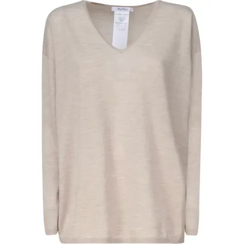 Cotton Elastan Sweater , female, Sizes: S, L, M - Max Mara - Modalova