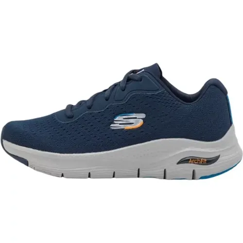 Niedrige Sneakers , Herren, Größe: 44 EU - Skechers - Modalova