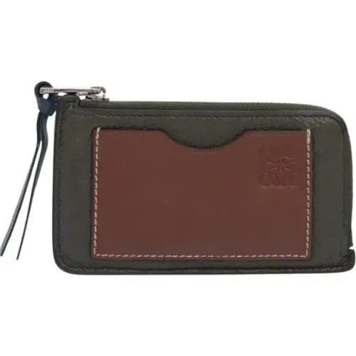 Pre-owned Wallets, female, , Size: ONE SIZE Pre-owned Leather wallets - Loewe Pre-owned - Modalova