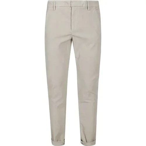 Slim Chino Hose Gaubert Cord , Herren, Größe: W31 - Dondup - Modalova