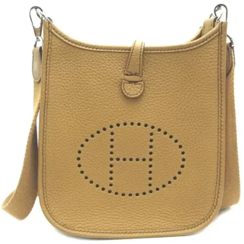 Pre-owned Cross Body Bags, female, , Size: ONE SIZE Pre-owned Leather shoulder-bags - Hermès Vintage - Modalova