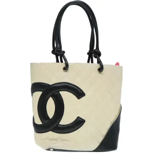 Pre-owned Tote Bags, female, , Size: ONE SIZE Pre-owned Leather handbags - Chanel Vintage - Modalova