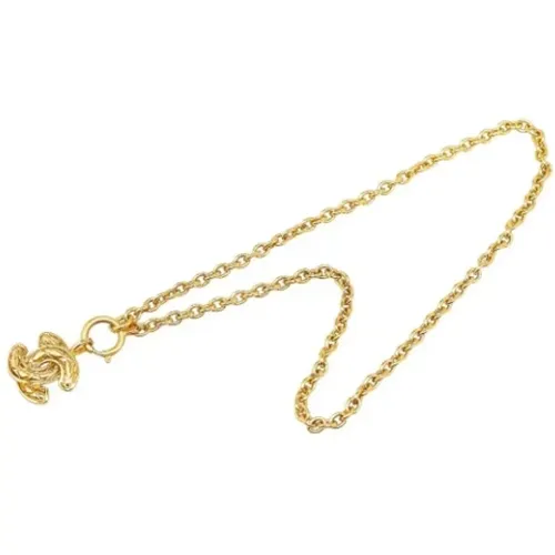 Pre-owned Jewellery, female, , Size: ONE SIZE Pre-owned Gold chanel-jewelry - Chanel Vintage - Modalova