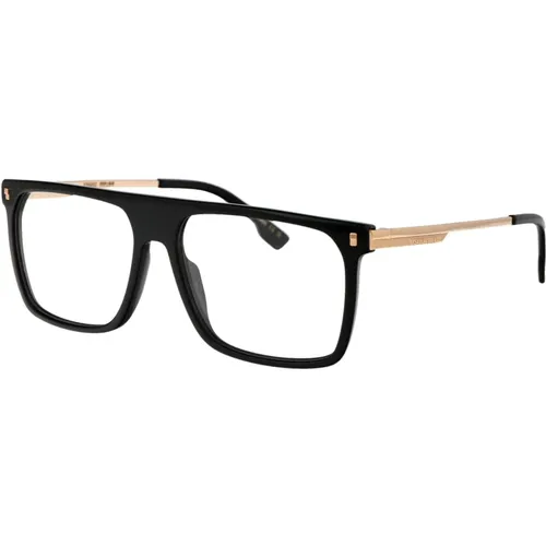 Stylish Optical Glasses D2 0122 , male, Sizes: 56 MM - Dsquared2 - Modalova